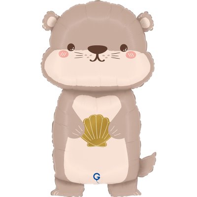 Otter 28"/71cm foil inflatable balloon