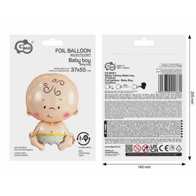 Boy 37x55cm - foil balloon - 102473.jpg