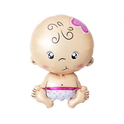 Little girl 37x55cm - foil balloon