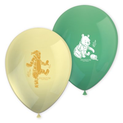 Teddy Bear - 8 pcs latex balloons 10"/26cm