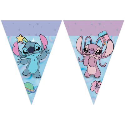 ECO flag garland "Angel" (9 flags)