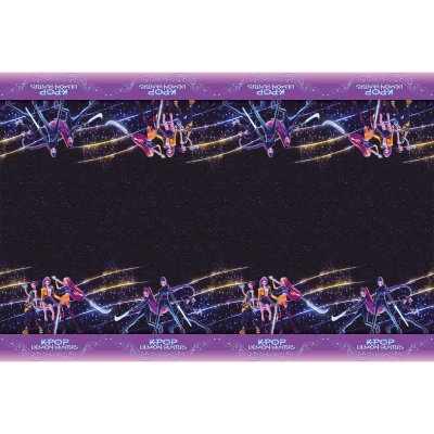 Plastic tablecloth "K-Pop: Demon Hunter", 120x180cm