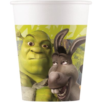 Paper cups - Shrek 200ml/8pcs