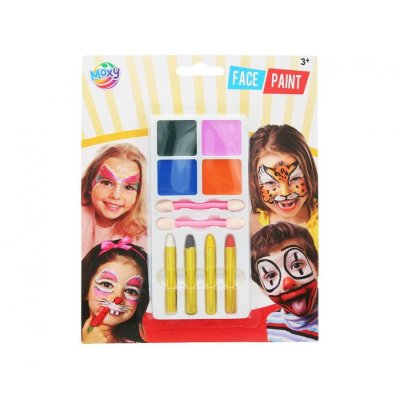 Paints and waxes for the face and body