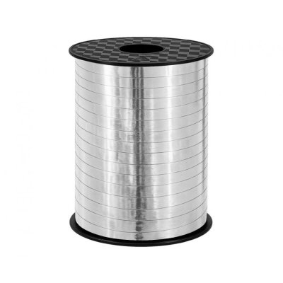 Silver metallic ribbon (5mmx458m)