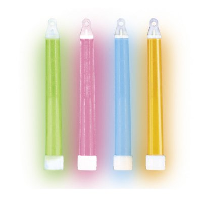 Glow sticks - mix of colors 4 pcs