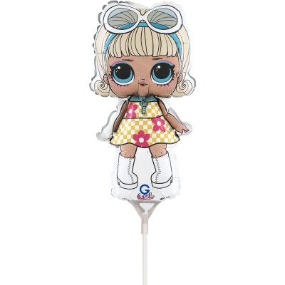 MINI LOL Go-Go Girl 14"/35cm inflatable foil balloon