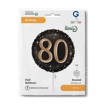 Circle - ÄŚernĂ˝ Ä. 80 (18"/46cm) inflatable foil balloons - g78233-p-b.jpg
