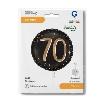 Circle - ÄŚernĂ˝ Ä. 70 (18"/46cm) inflatable foil balloons - g78232-p-b.jpg