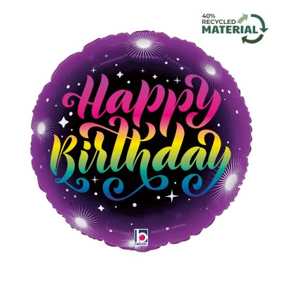 Circle - HB Neon Party 18"/46cm foil balloon