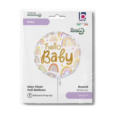 Circle of "Hello Baby" 18"/46cm foil balloons - 26002p-p-b.jpg