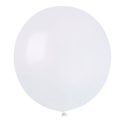 Balloon 48cm/19" #029 white (25pcs/pack)