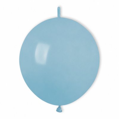 Connecting balloon 33cm/13" #072 baby blue (50pcs/pack)
