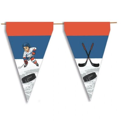Flag garland Hockey dream, 3m