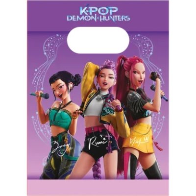 Paper bag "K-Pop: Demon Hunter" 16.5x23cm, 6 pcs