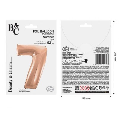 ÄŚĂslice "7" rosegold 92cm foil balloon - 96982.jpg
