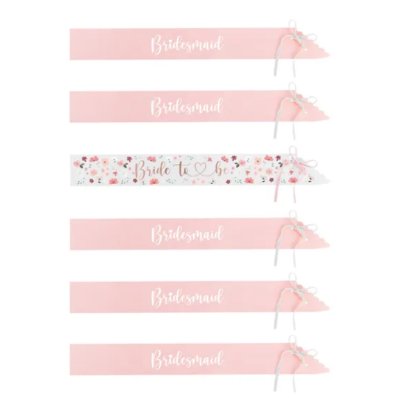 Paper sashes "Bride To Be & Bridesmaid" 76cm, 6 pcs - Screenshot 2026-06-05 at 14-47-28 Sashes Bride to be & Bridesmaid mix 76cm (1 pkt _ 6 pc.) - Designer decorations and ideas for every party! - PartyDeco.png