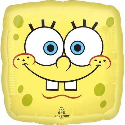 Square - SpongeBob 45cm foil balloon