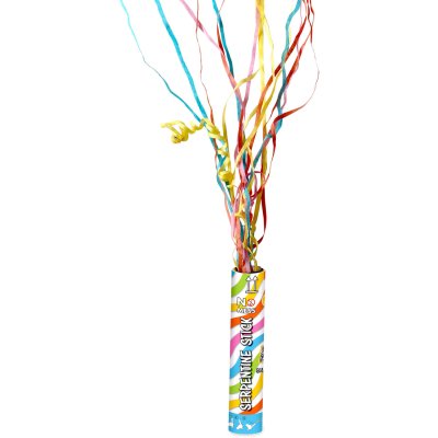 Paper serpentine in a colored tube, 20cm
