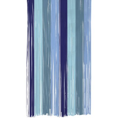 Party curtain blue, 100x200cm