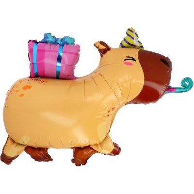 Capybara with a hole 69x50cm foil balloon