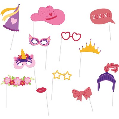 Girls' photo corner, 12 pcs
