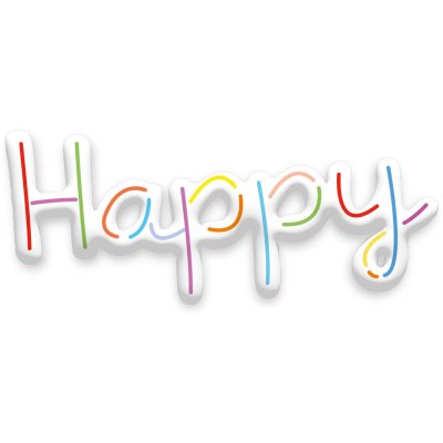 Circle "Happy Birthday" 3D 56cm foil balloon - 8714572628426_4.jpg