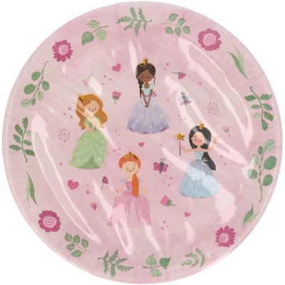 Paper plates FSC "Princess" 23cm, 8 pcs - 8714572274869_5.jpg