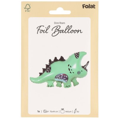 Dinosaur green 76x44cm foil balloon - 8714572285872_5.jpg