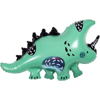 Dinosaur green 76x44cm foil balloon