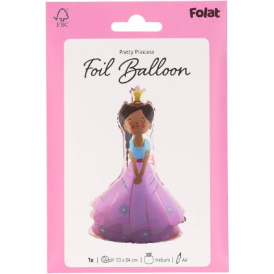 Princess 55x85cm foil balloon - 8714572629324_5.jpg