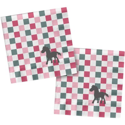 Paper napkins FSC "KonÄ› 33x33cm, 20 pcs - 8714572275040.jpg