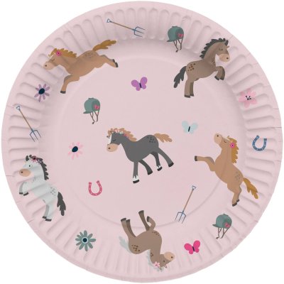 Paper plates FSC "KonÄ›" 23cm, 8 pcs