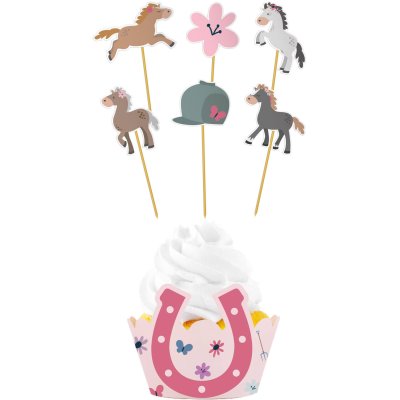Cake decoration set FSC "KonÄ›", 12 pcs