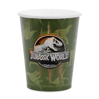 Paper cups ECO "Jurassic World" 250ml, 6 pcs