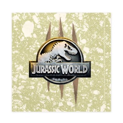 Paper napkins "Jurassic World" 33x33cm, 20 pcs