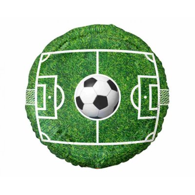 Circle - Soccer Field 36cm/18" Foil Balloon