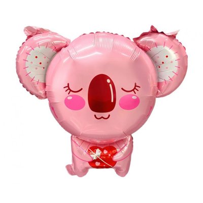 Koala pink 49x54cm - foil balloon