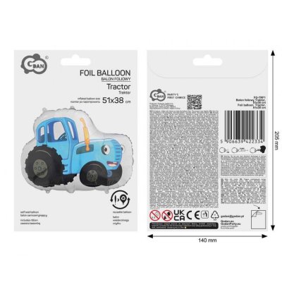 Tractor 51x38cm - foil balloon - 105246.jpg