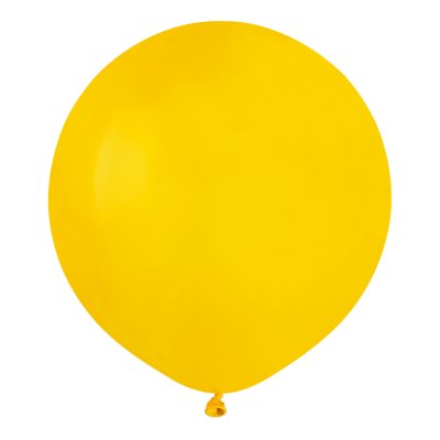Balloon 48cm/19" #002 yellow (25pcs/pack)