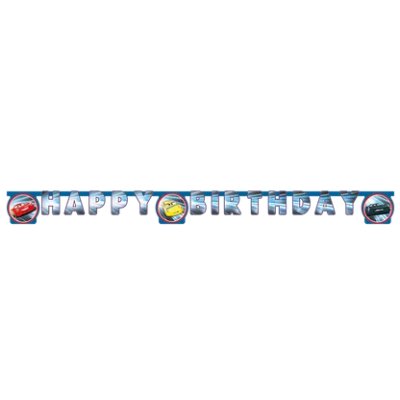Hanging banner EKO Auta "Happy Birthday", 2m