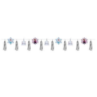 Banner hanging with the words "Ice Kingdom"