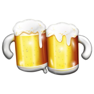 Glass of beer ??cm foil balloon