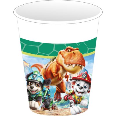 Paper cups ECO "Paw Patrol 3 Dino Movie" 250ml, 8pcs
