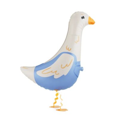 Foil balloon Goose, 47.5x69.5 cm, mix