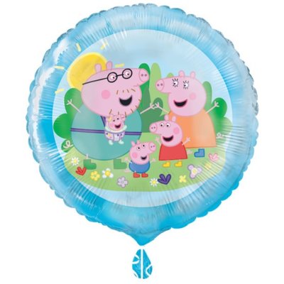 Circle - Peppa Pig 18"/45cm Foil Balloon