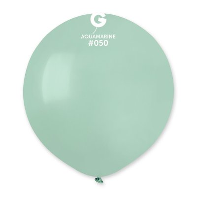 Balloons 48cm/19" #050 Pastel Aquamarine (25pcs/pack) - aquamarine.jpg