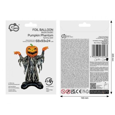 Freestanding scarecrow 68x93cm - foil balloon - 105598.jpg