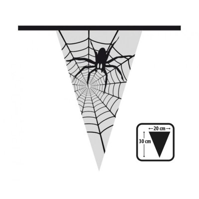 Flag garland "Spiders", 30x20x600cm - 92004.jpg