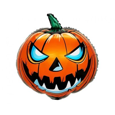 Spooky Pumpkin 44x46cm - foil balloon